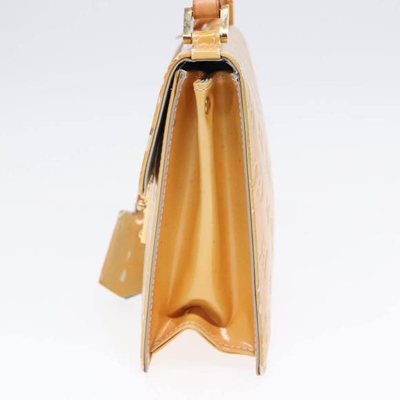 LOUIS VUITTON Monogram Vernis Spring Street Hand Bag Gris M91029 LV Auth ki4961 - Picture 4 of 16